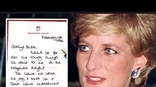 Les lettres intimes de la princesse Diana détaillant le "divorce cauchemardesque" se vendent 161 000
