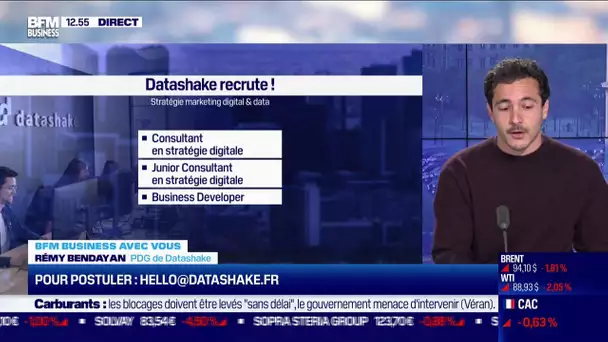 Datashake recrute !