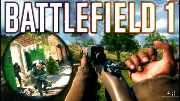 BATTLEFIELD 1: MULTIPLAYER SNIPER GAMEPLAY !!!