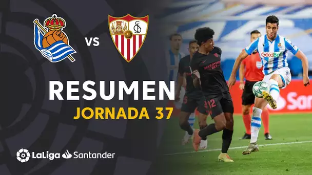 Resumen de Real Sociedad vs Sevilla FC (0-0)