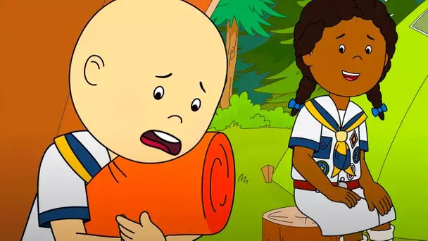 Partir en voyage de Camping | Caillou en Français