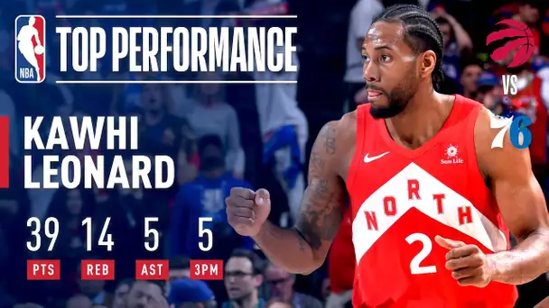 Kawhi Sets Franchise Record in Road W! | May 5, 2019
