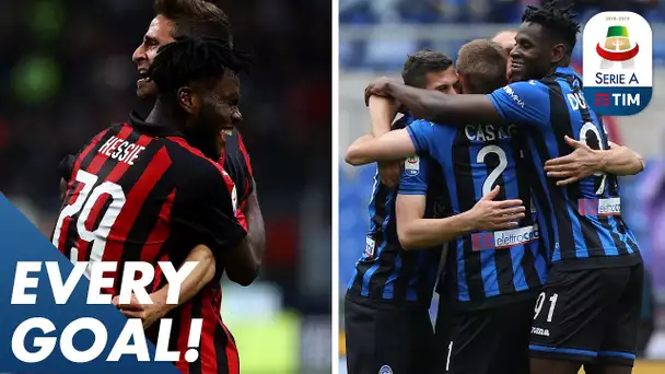 Roma & Atalanta Battle For Last UCL Place Goes Down To The Wire! | EVERY Goal | Serie A