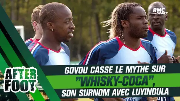 OL : Govou casse le mythe sur son fameux surnom "Whisky-coca", partagé avec Luyindula