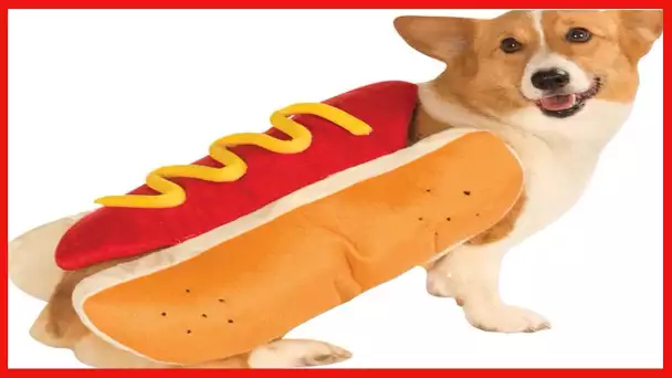 Rubie's Hot Dog Pet Costume, Medium