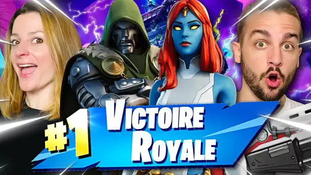 ON FAIT TOP 1 AVEC MYSTIQUE ET FATALIS ! FORTNITE DUO FR