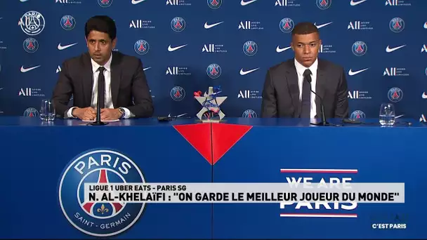 Nasser Al-Khelaïfi : "On garde le meilleur joueur au monde en France"