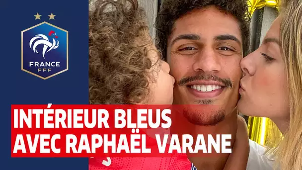 Intérieur Bleus avec Raphaël Varane, Equipe de France I FFF 2020