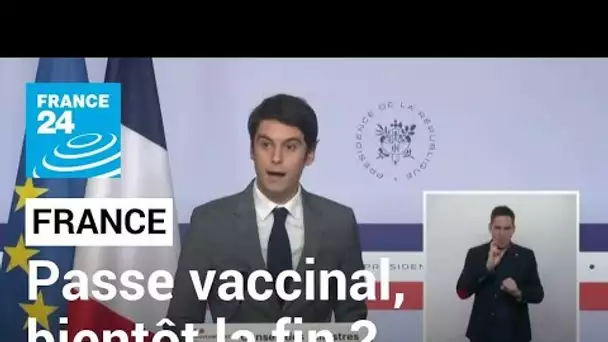 France : le passe vaccinal pourrait être levé "fin mars-début avril" • FRANCE 24