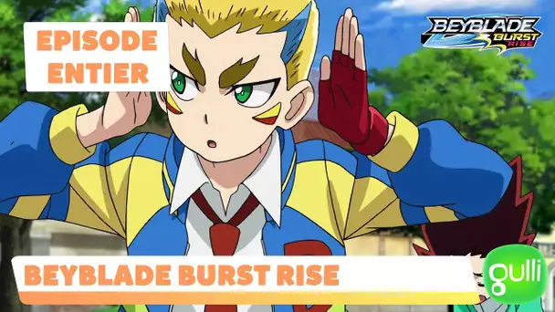 BEYBLADE BURST RISE Épisode 2 Partie 2: Glyph Dragon surgit des flammes !