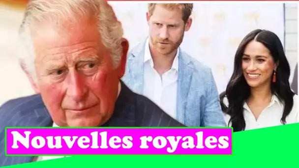 Le prince Charles offre une grosse branche d'olivier à Meghan et Harry avec une invitation de visite