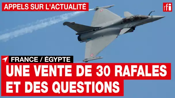 France : la vente de 30 rafales à l'Égypte pose question