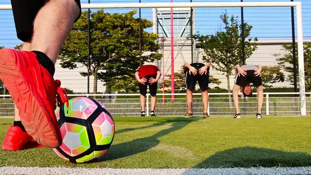 LES PIRES FOOTBALLEURS ! Crossbar Challenge