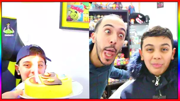 JE FAIS UN ANNIVERSAIRE SURPRISE A MOMO EN PLEIN LIVE - JE LUI OFFRE SES CADEAUX !