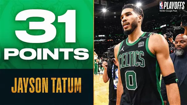 Jayson Tatum Drops 31 PTS & Calls Game In Game 1 vs Nets!