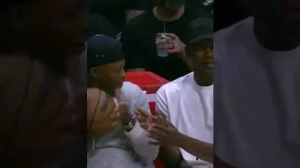 Jimmy Butler & Kyle Lowry Having Too Much Fun On The Bench 😂 | #Shorts