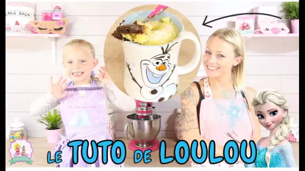 ♡• RECETTE MUGCAKE VANILLE CHOCOLAT | REINE DES NEIGES •♡