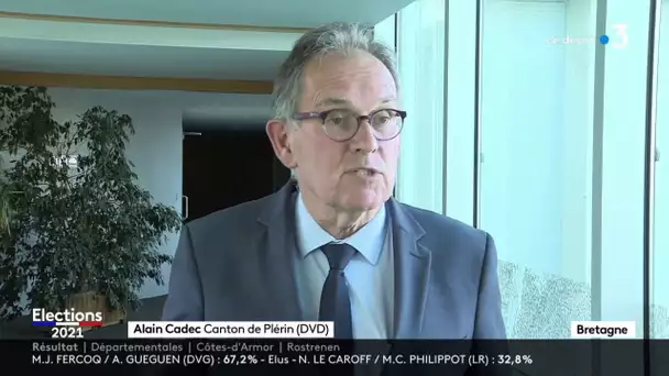 Alain Cadec "je souhaite bonne chance à ceux qui vont nous remplacer" #départementales2021