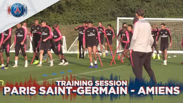 TRAINING SESSION - PARIS SAINT-GERMAIN vs SC AMIENS