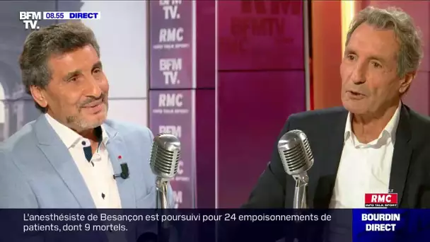 Mohed Altrad, homme d'affaire et candidat à la mairie de Montpellier face à Jean-Jacques Bourdin