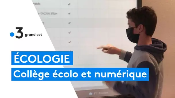 Le collège de Blénod à la pointe du numérique et de l'écolo