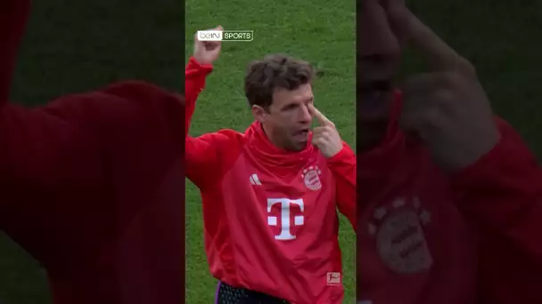 🤣 Thomas Müller c'est le roi des imitations ! #shorts