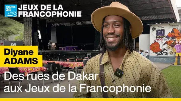 Diyane Adams : des rues de Dakar aux Jeux de la Francophonie, l'ascension du chanteur sénégalais