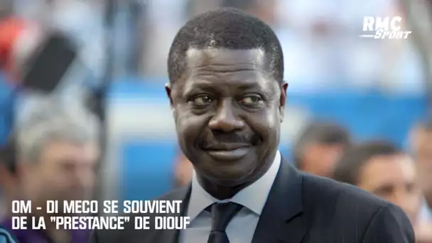 OM-Décès de Diouf: "Journaliste, agent, président, c'était une prestance" se souvient Di Meco