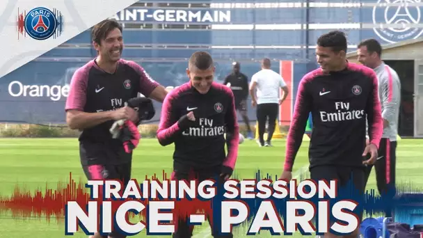 TRAINING SESSION - NICE vs PARIS SAINT-GERMAIN