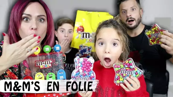 DÉGUSTATION DE M&M&#039;S en Famille : Ça part en Cacahuète 😂