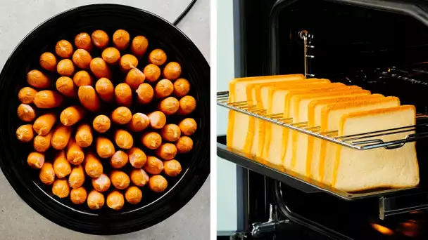 34 IDÉES BRILLANTES DE SNACKS POUR UNE FÊTE