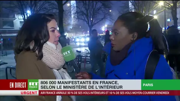 Grève du 5 décembre : une Gilet jaune témoigne de la violence place de la Nation, à Paris