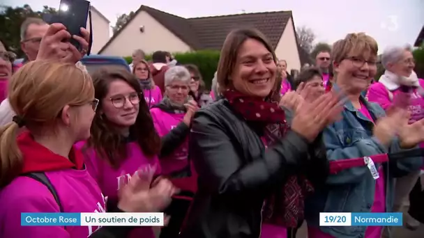 Octobre Rose : objectif atteint pour la guirlande de soutien-gorges !