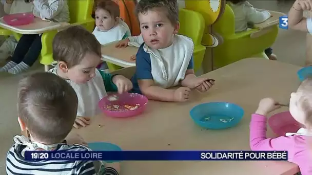 Saint-Etienne : une crèche se lance dans la collecte de produits pour les bébés des Restos du coeur