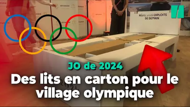 JO de 2024 : voici à quoi ressembleront les lits du village olympique