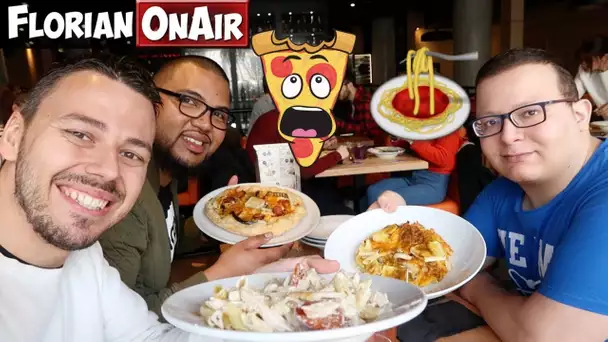 PIZZAS et PÂTES à VOLONTE dans un RESTO de LILLE  - VLOG #566