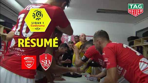 Nîmes Olympique - Stade Brestois 29 ( 3-0 ) - Résumé - (NIMES - BREST) / 2019-20