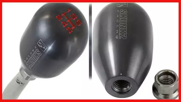 Skunk2 Racing 627-99-0080 (10mm x 1.5mm) Five-Speed Shift Knob, Gun Metal Gray