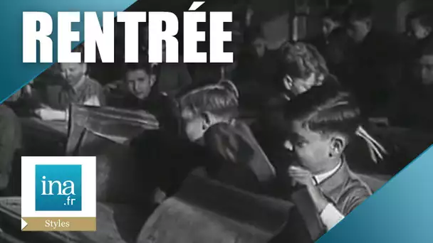 La rentrée des classes en 1945 | Archive INA