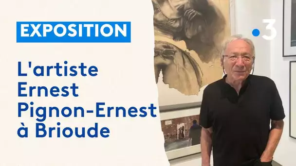 L'artiste Ernest Pignon-Ernest investit les murs du Doyenné à Brioude, en Haute-Loire