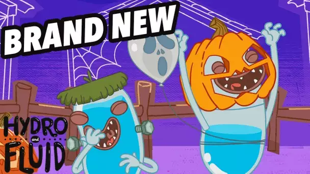 HYDRO et FLUID | Halloween | NOUVEL EPISODE | Dessins Animés Pour Enfants | WildBrain