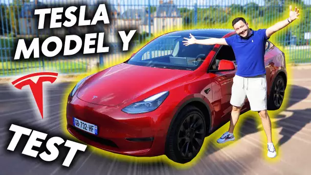 Je teste la Nouvelle Tesla : Model Y ! (leur SUV électrique le moins cher)