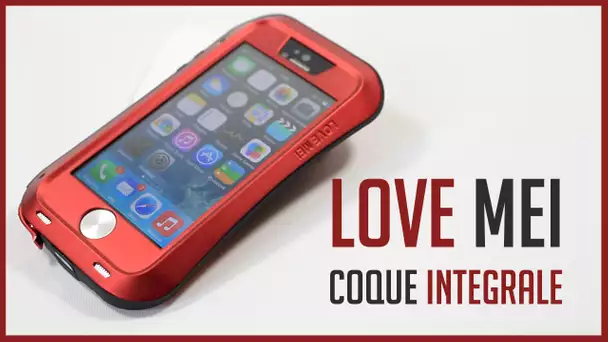 Protection intégrale pour iPhone 5/5S avec la coque LOVE MEI