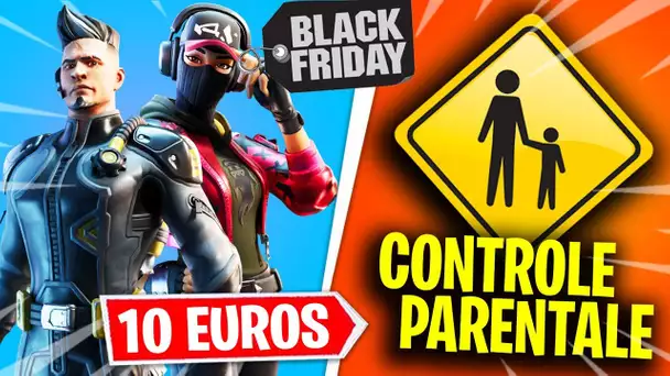 BLACK FRIDAY ET CONTROLE PARENTALE SUR FORTNITE ... (+ NOUVEAUTES)