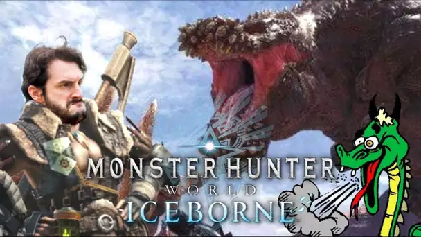 L'ATTAQUE DU TYRANNO-CORNICHON !!! -Monster Hunter World- Decouverte (3) avec Bob & Altair