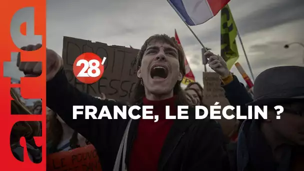 "Fractures françaises" : pourquoi la France sombre-t-elle dans le déclinisme ? - 28 Minutes - ARTE