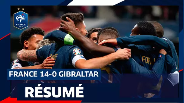France 14-0 Gibraltar, le résumé