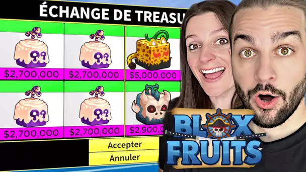 ON A TRADE LE FRUIT DOUGH SUR BLOX FRUITS ! TRADE BLOX FRUIT