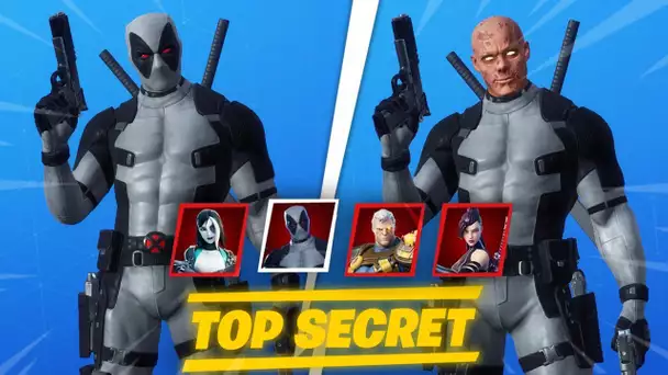 AVOIR LE SKIN DEADPOOL X-FORCE SUR FORTNITE ! (+ TOUS LES AUTRES SKINS MARVEL)