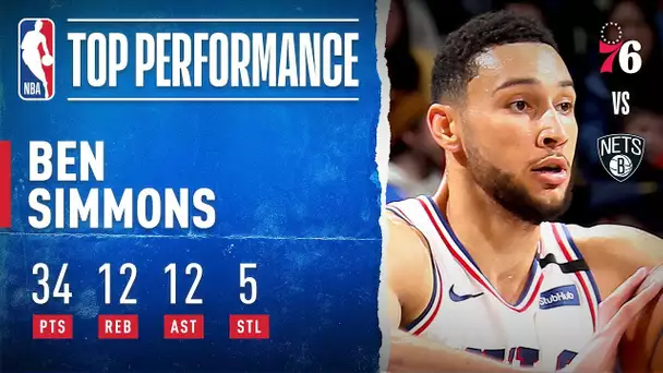 Simmons DOES IT ALL In Brooklyn!